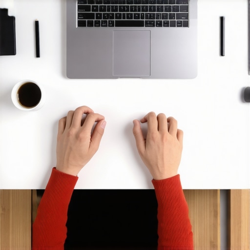 Person analyzing different laptop models on a desk for choosing the best device in 2024.