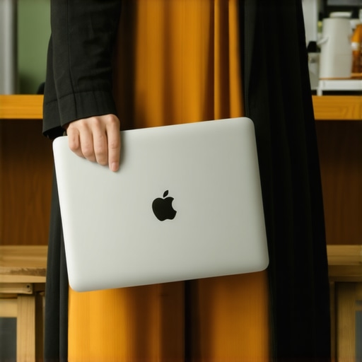 A person working on a lightweight 2-in-1 laptop at a coffee shop, highlighting mobility.